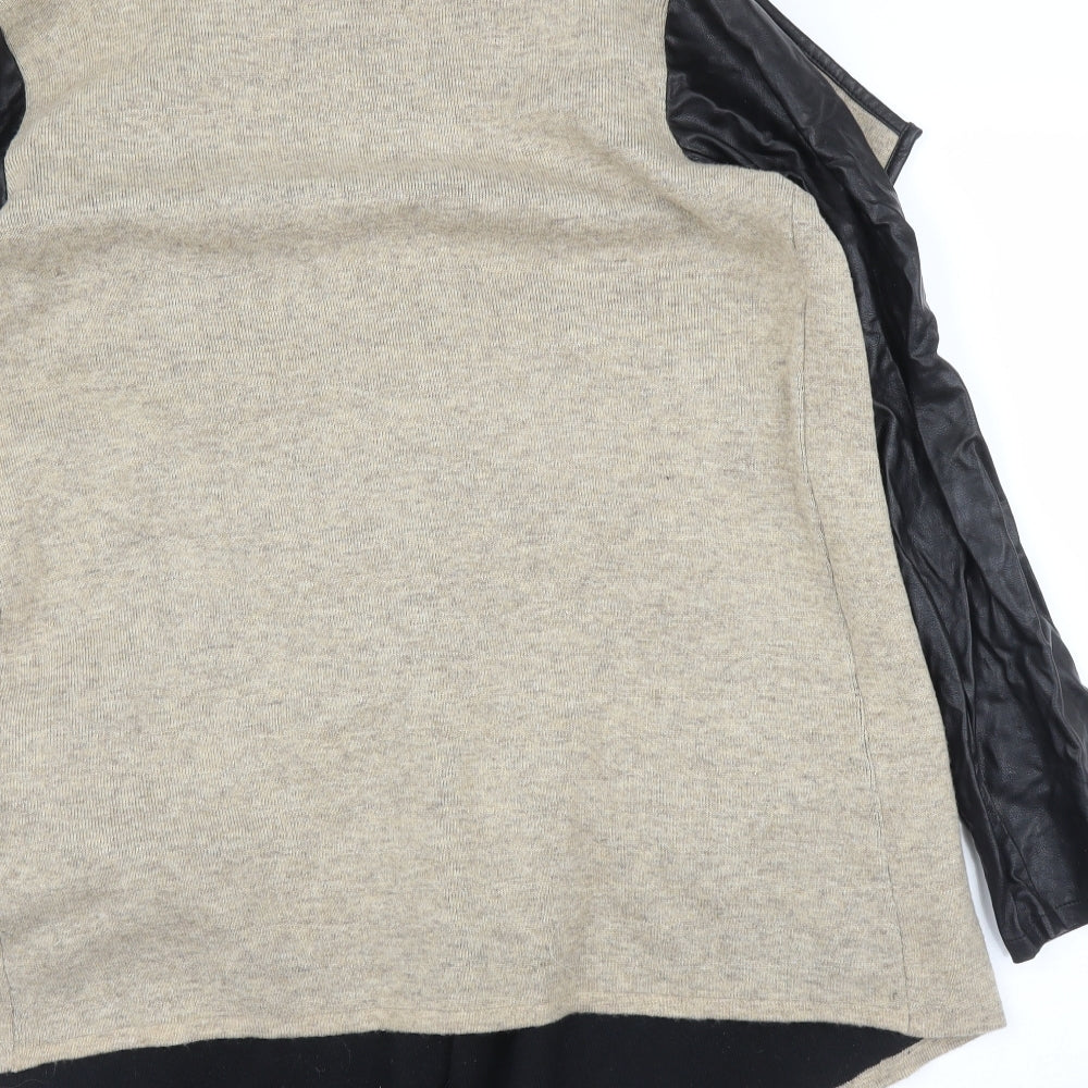 JD for Williams Womens Beige Cardigan Jumper Size 12