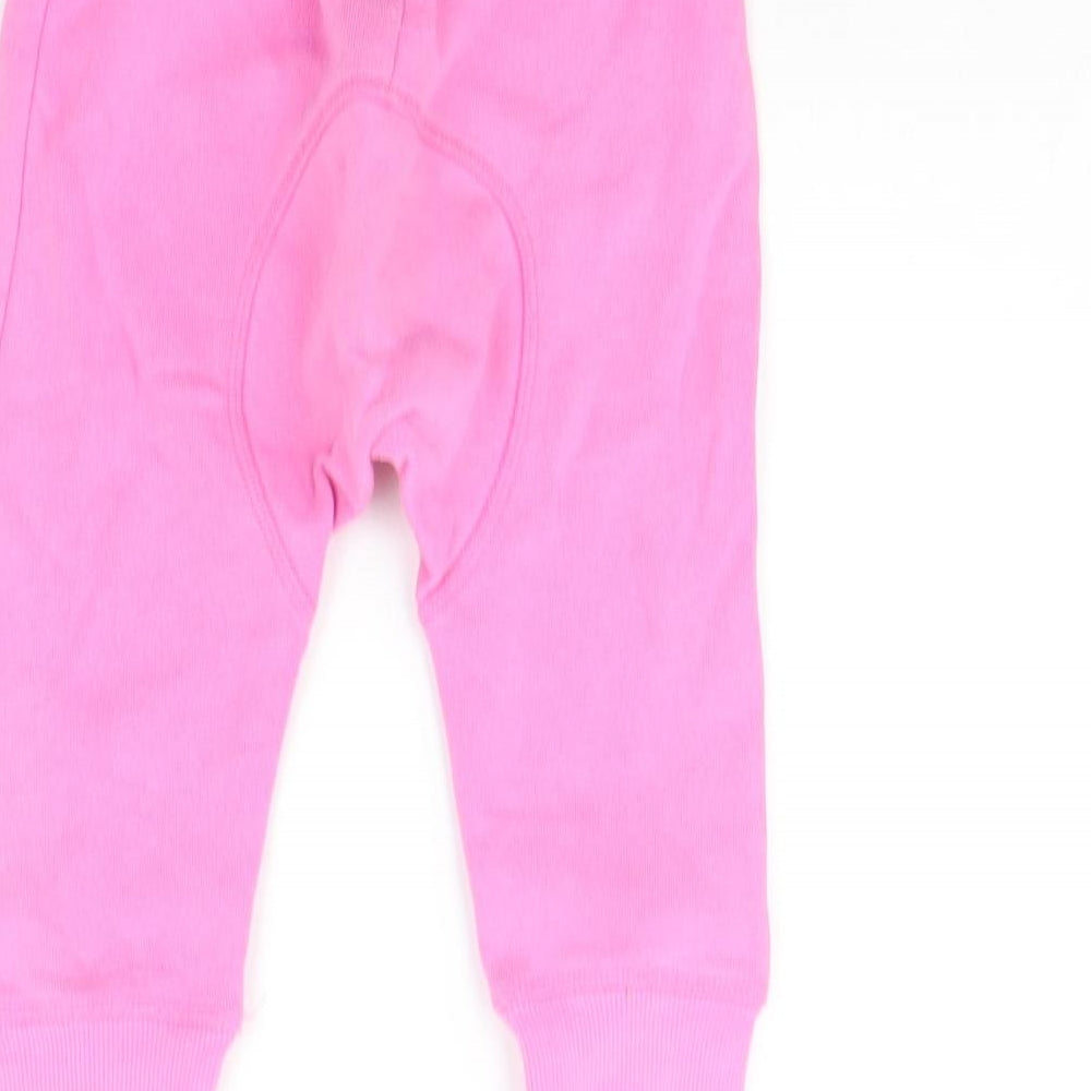 H&M Baby Pink Jogger Trousers Size 12 Months