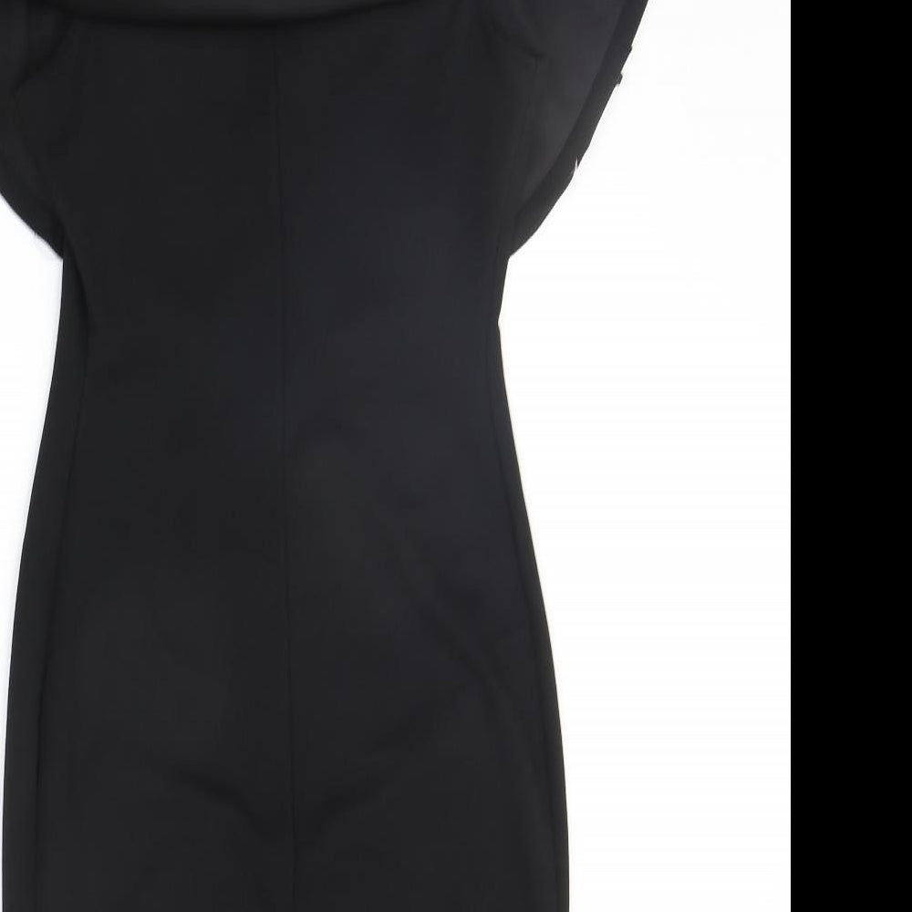 New Look Womens Black A-Line Size 10