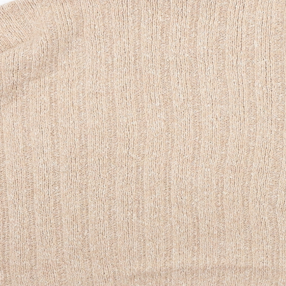 Marks & Spencer Womens Beige Pullover Jumper Size 10