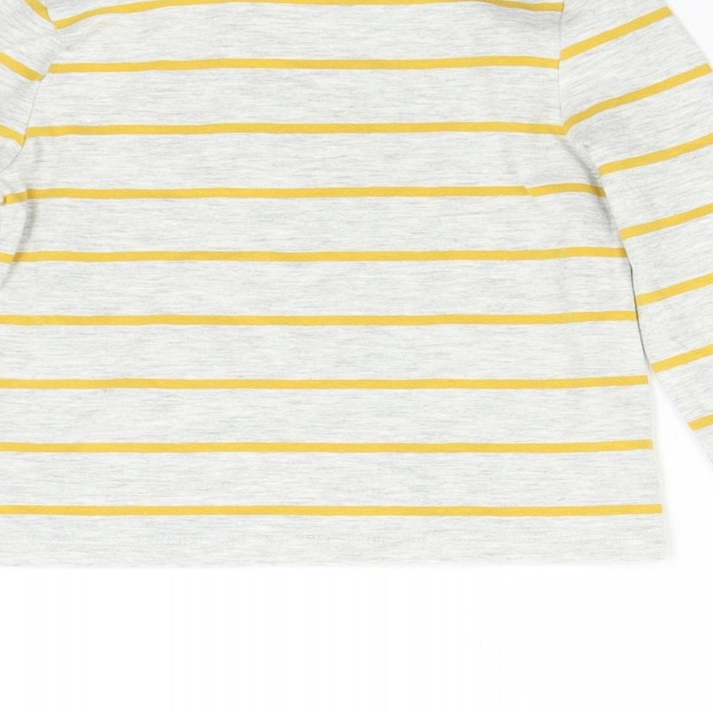 TU Baby Grey Striped Basic T-Shirt Size 18-24 Months