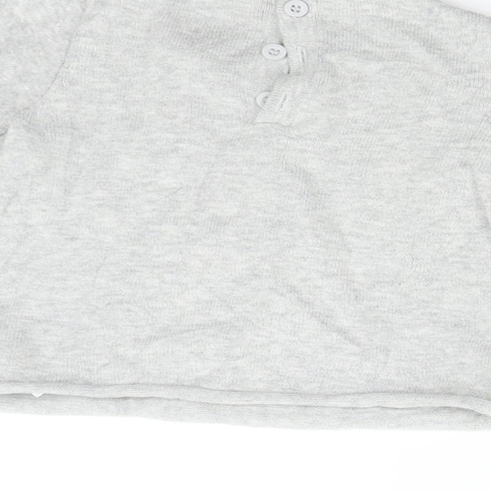 Mothercare Baby Grey Knit Pullover Jumper Size 3-6 Months - Reindeer