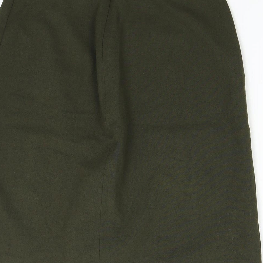 Marks & Spencer Womens Green Suit Skirt Size 10 L20 in - Smart Office Corporate
