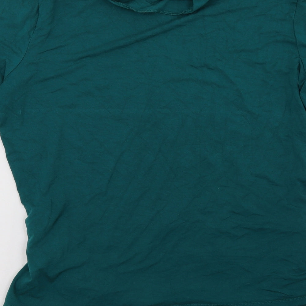Bonita Womens Green Pullover Sweatshirt Size M