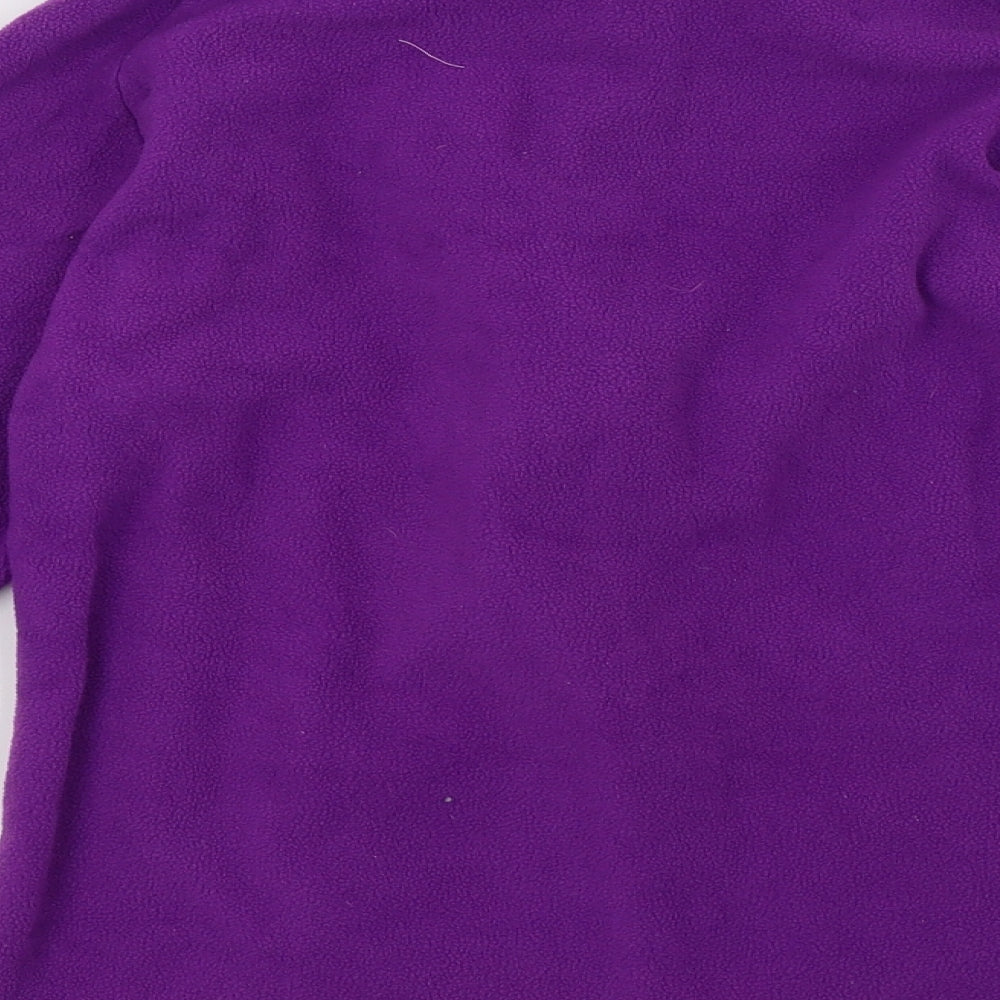 bottom Womens Purple Pullover Sweatshirt Size M