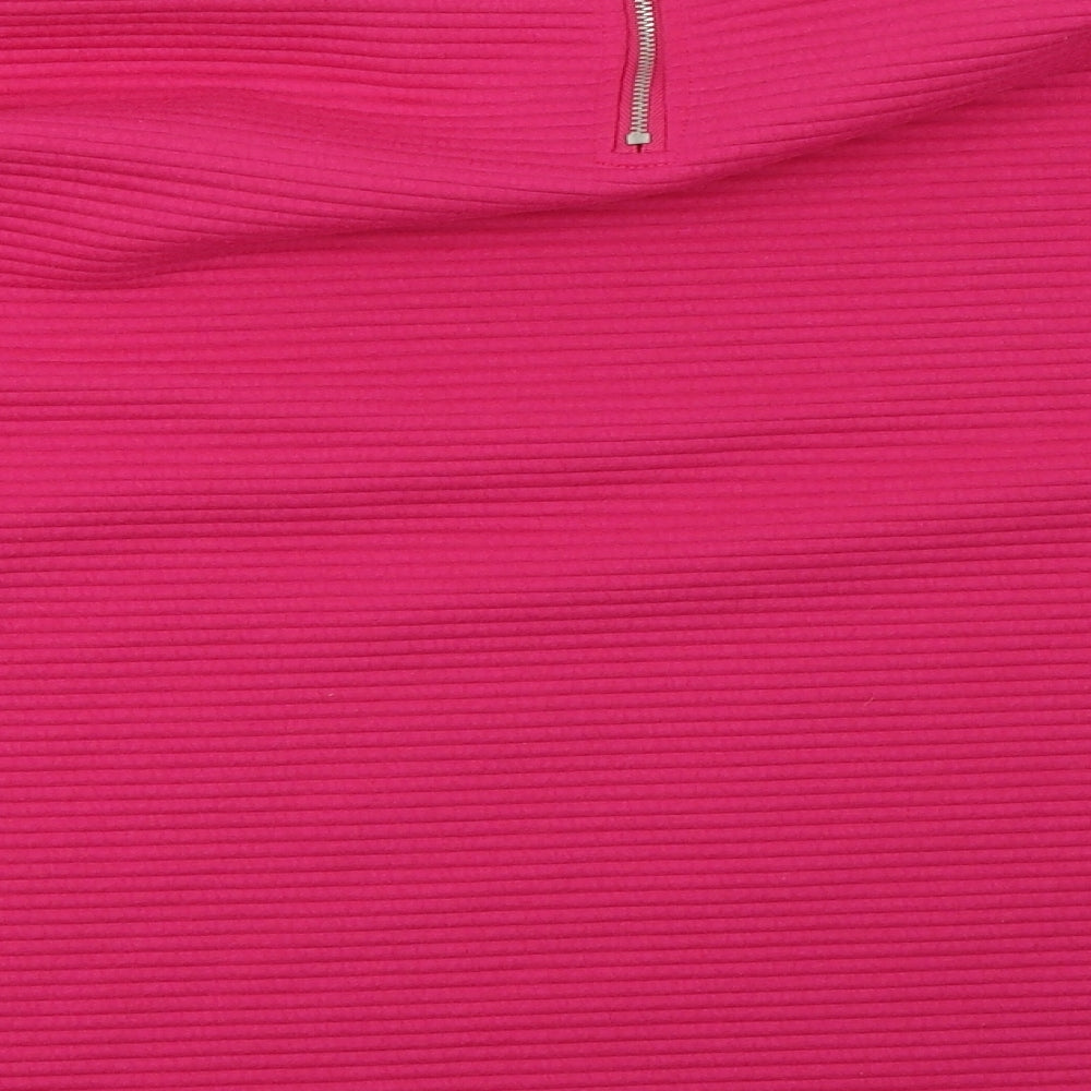 George Womens Pink Pullover Sweatshirt Size 16