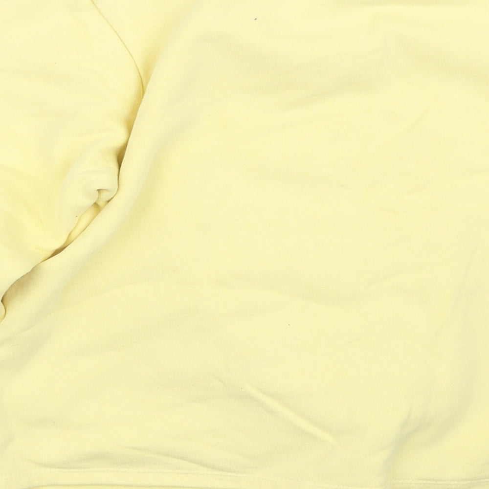 George Girls Yellow Pullover Jumper Size 11-12 Years