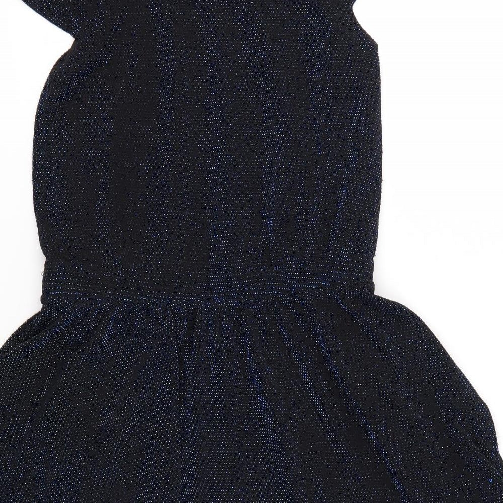 MISS LIBERTO Girls Blue A-Line Size 8 Years