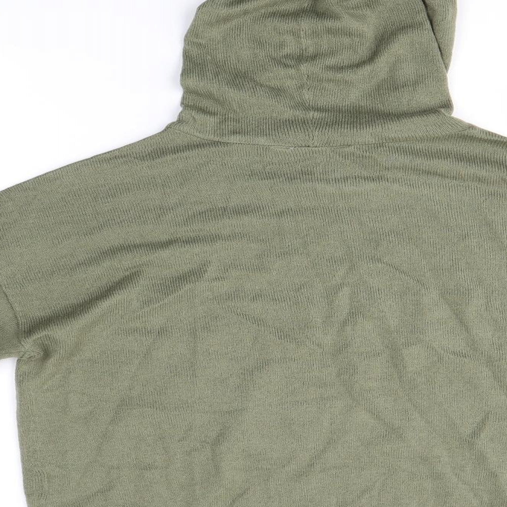 Select Womens Green Pullover Hoodie Size S