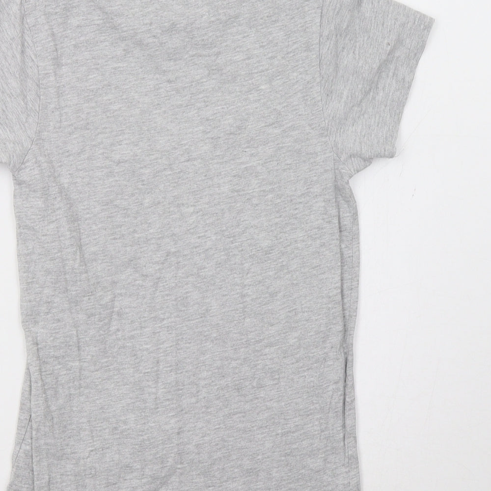 Matalan Girls Grey Basic T-Shirt Size 10 Years - Play