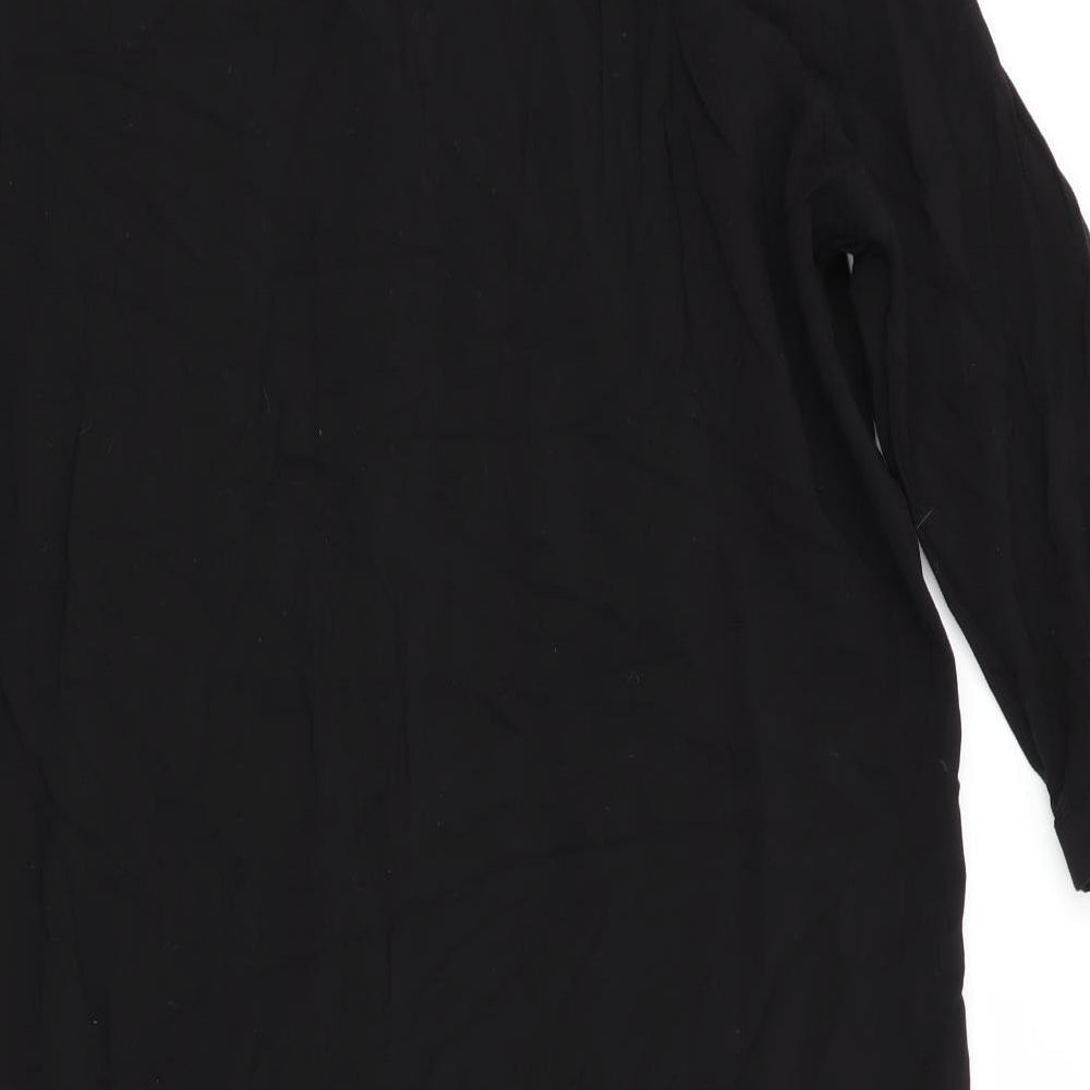 H&M Womens Black Shirt Dress Size 10 - Pullover Style