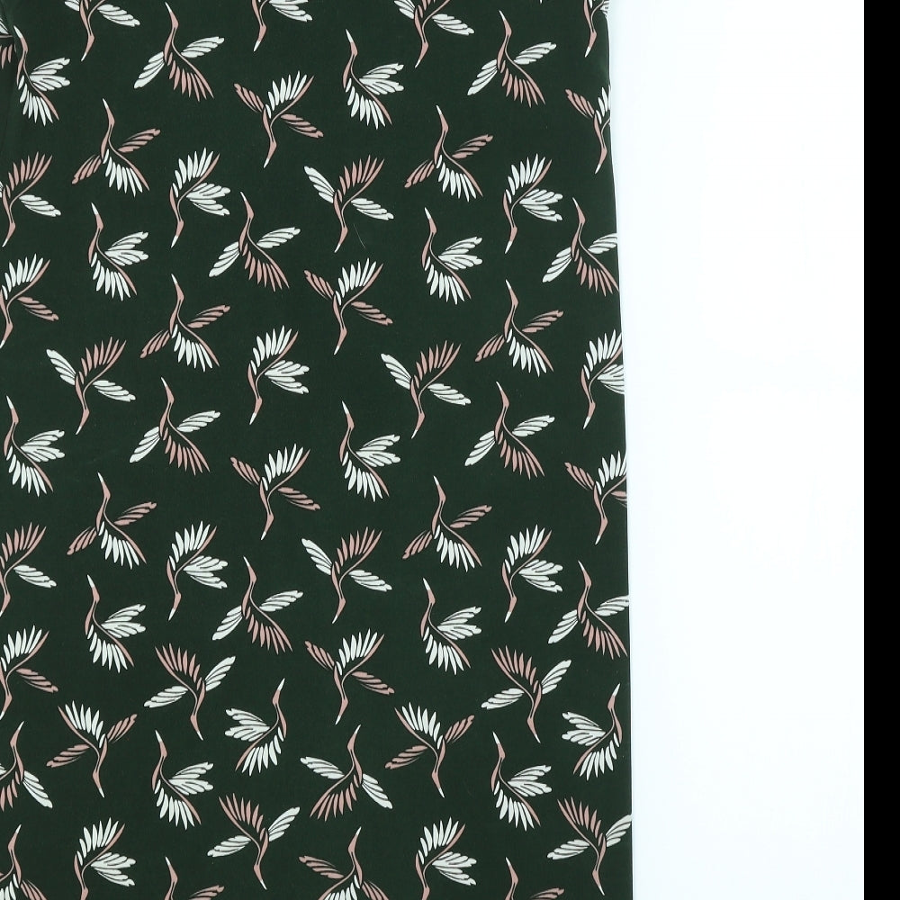 NEXT Womens Grey Floral Pencil Dress Size 8