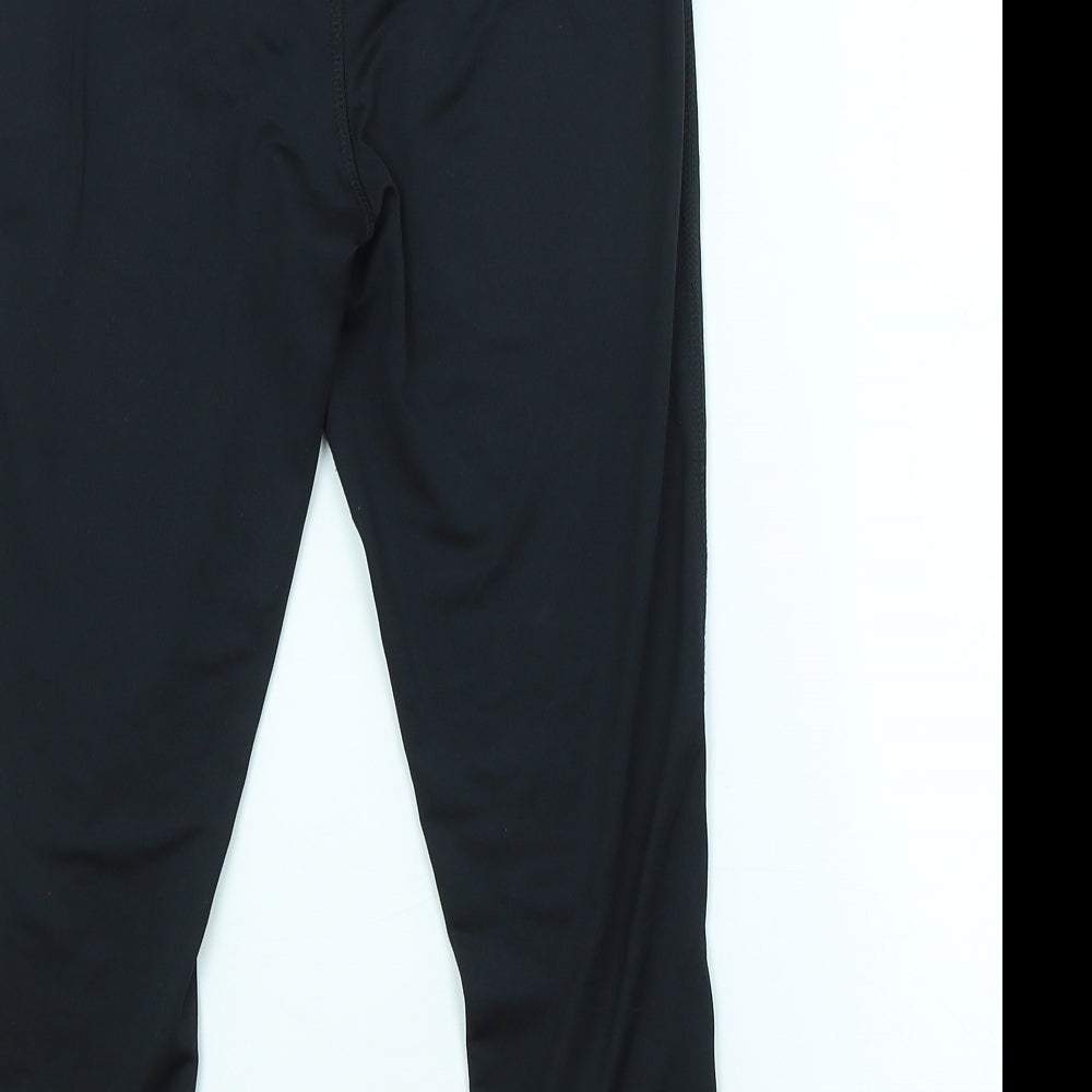 ellesse Womens Black Compression Leggings Size 10 L20 in
