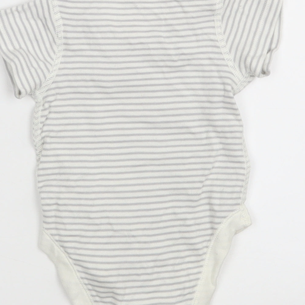 Marks & Spencer Baby Multicoloured Striped Leotard One-Piece Size 0-3 Months