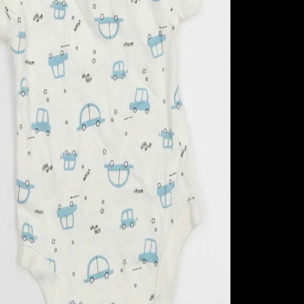 Matalan Boys Multicoloured Leotard One-Piece Size 0-3 Months - Car Print