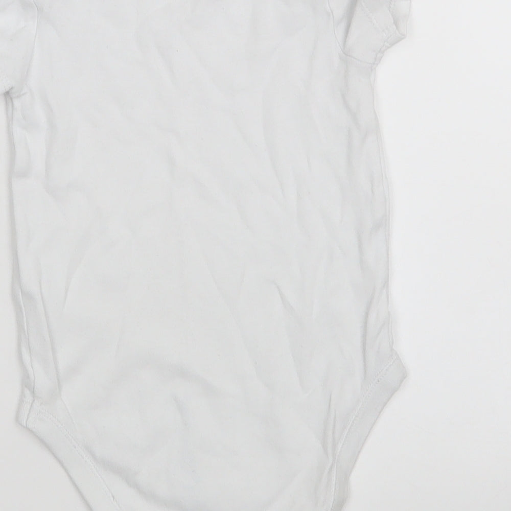 F&F Baby White Leotard One-Piece Size 12-18 Months