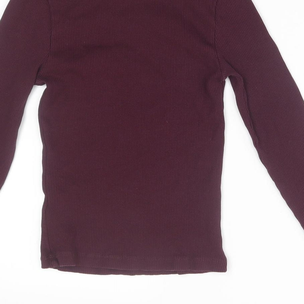 New Look Womens Red Pullover Jumper Size 6