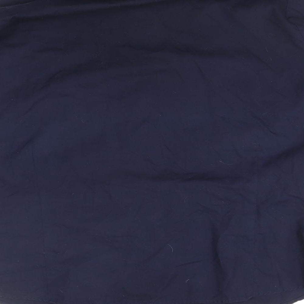 Premier Womens Blue Basic Button-Up Size 12