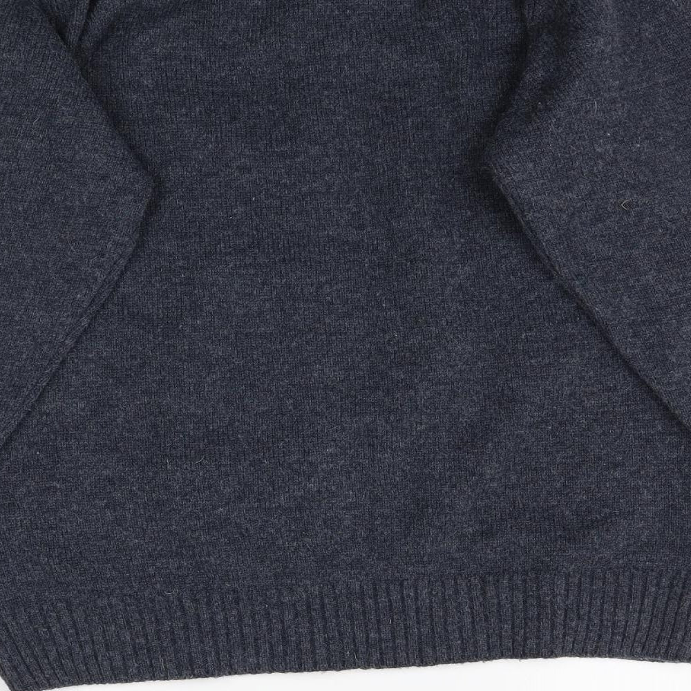 Hurton Harbour Mens Blue Knit Pullover Jumper Size S