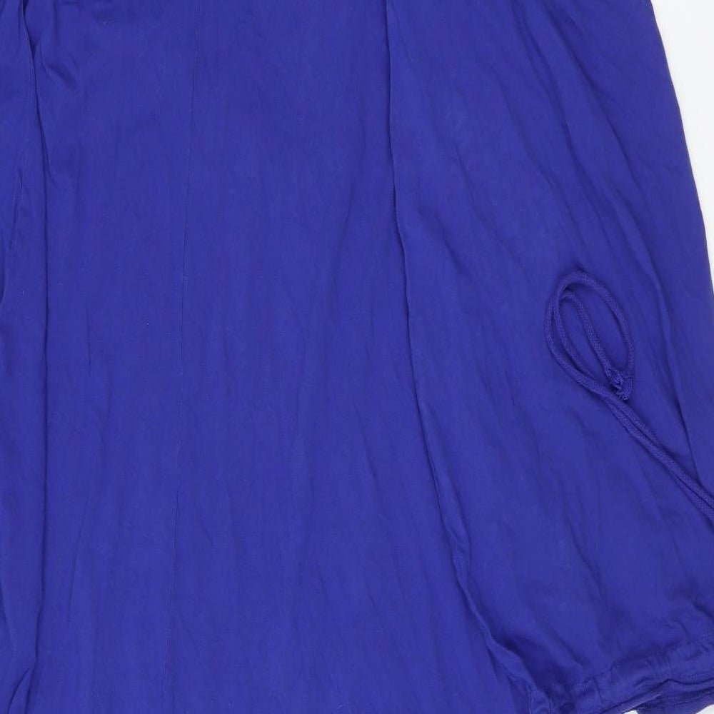 Zara Womens Blue A-Line Size S