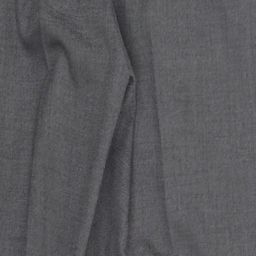 F&F Womens Grey Trousers Size 12 L32 in