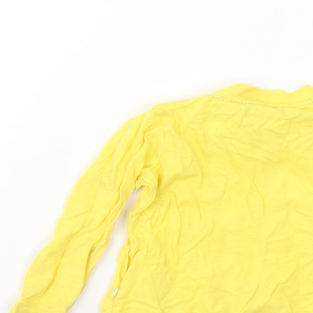 F&F Baby Yellow Basic T-Shirt Size 9-12 Months