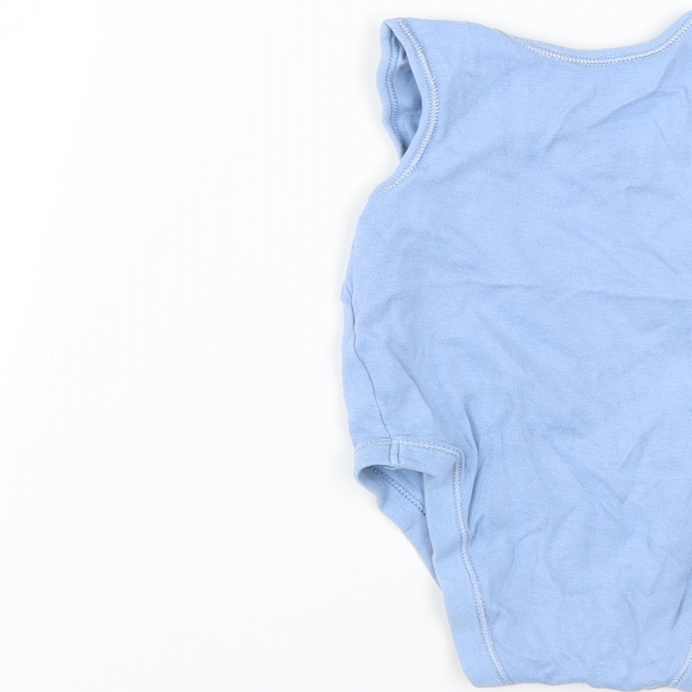 George Baby Blue Babygrow One-Piece Size 9-12 Months
