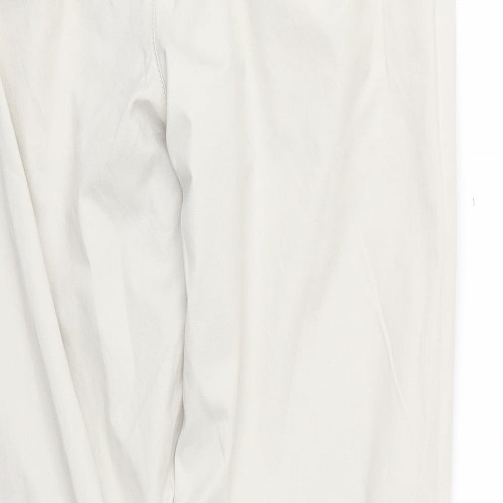 Marks and Spencer Womens Beige Trousers Size 10 L28 in