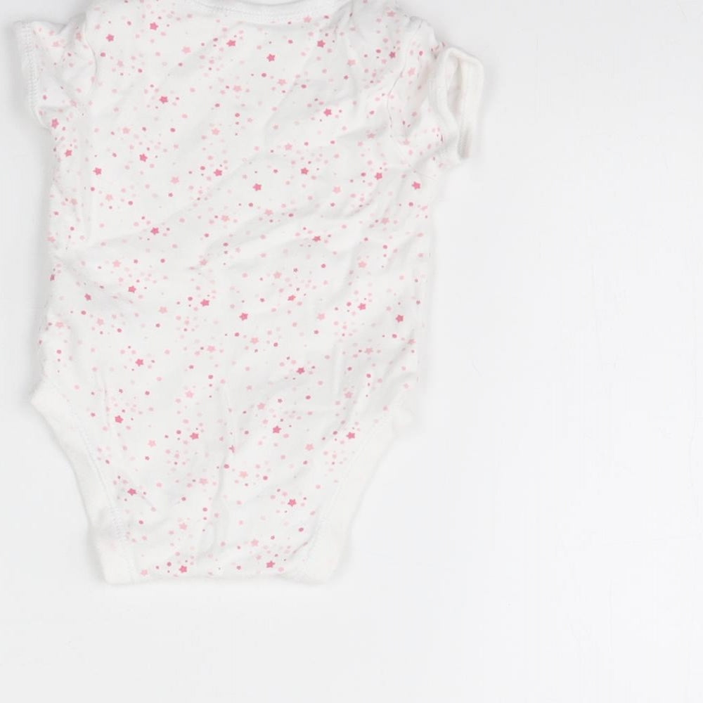 Primark Baby White Spotted Babygrow One-Piece Size 3-6 Months