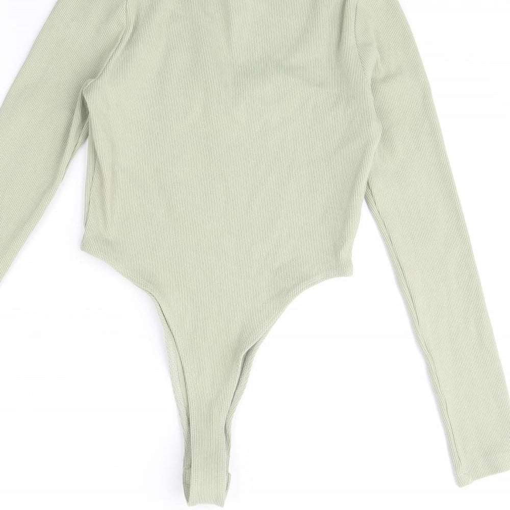 Misspap Womens Green Bodysuit One-Piece Size 10