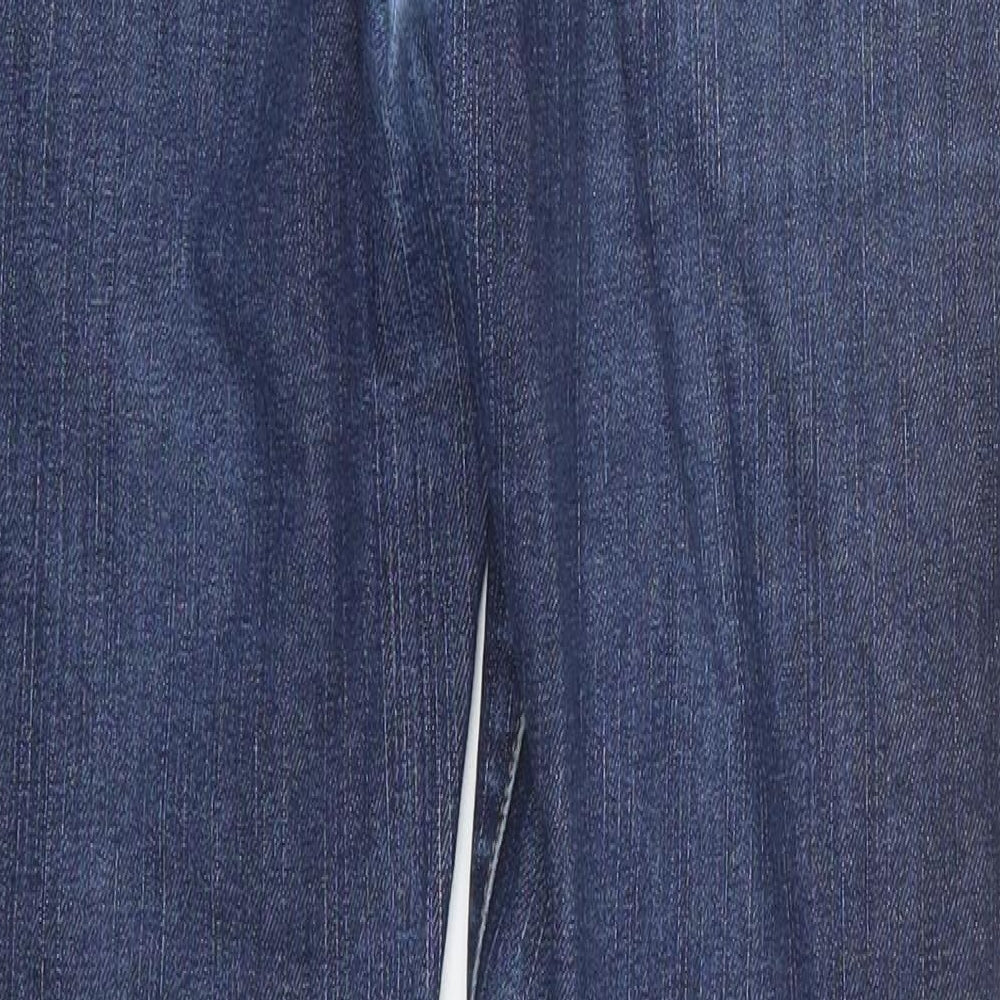 Lux Womens Blue Denim Skinny Jeans Size 28 L29 in
