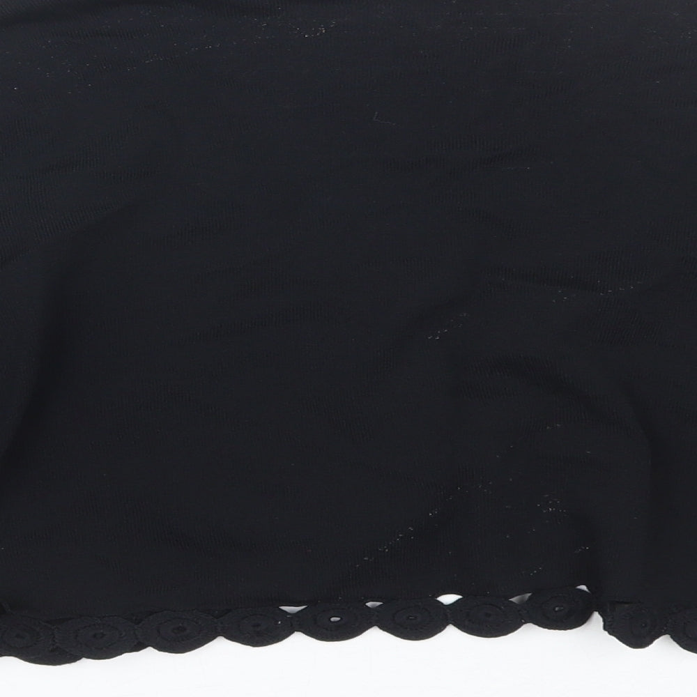 Wallis Womens Black Cape Jumper Size 20