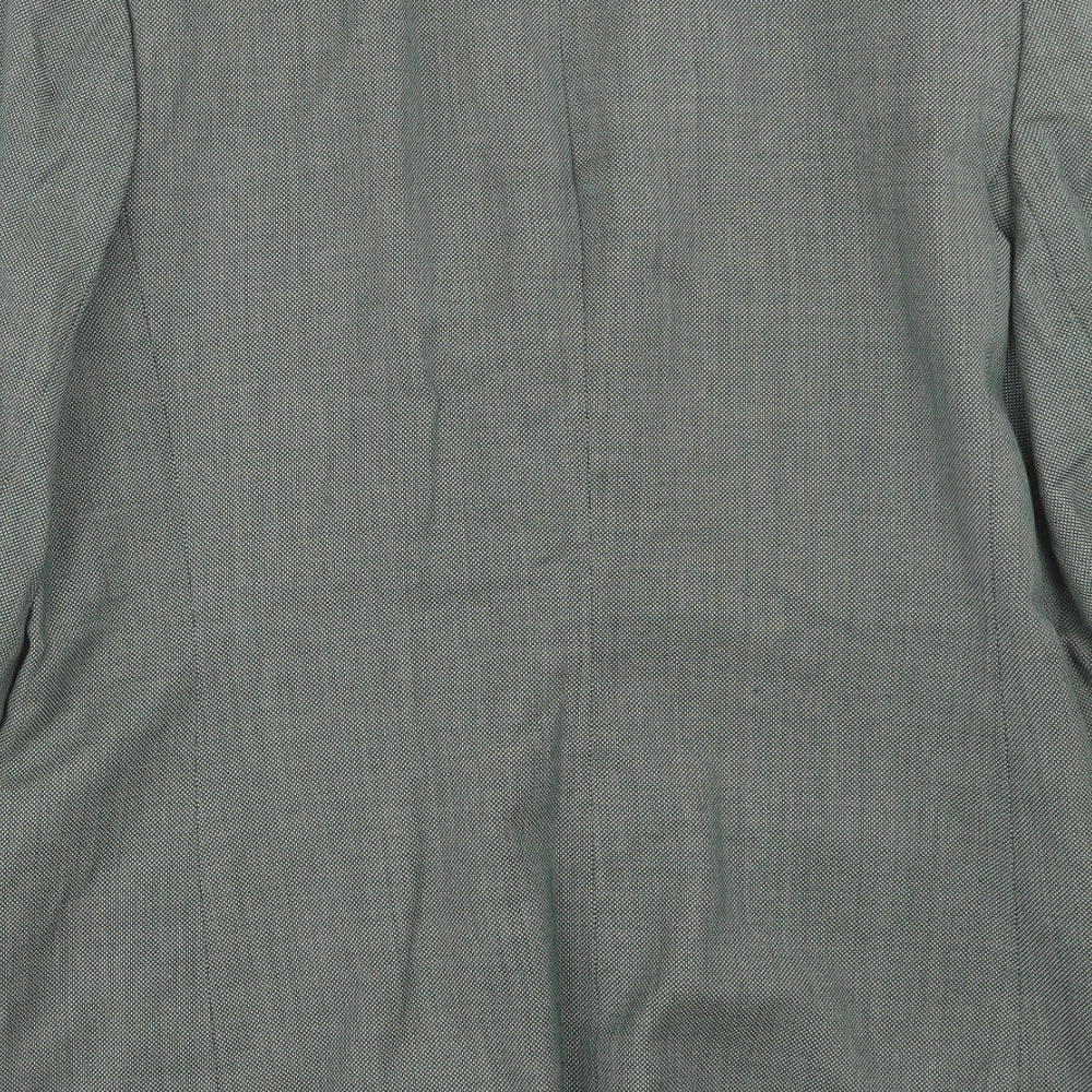 Vityella Womens Green Polka Dot Jacket Suit Size 14