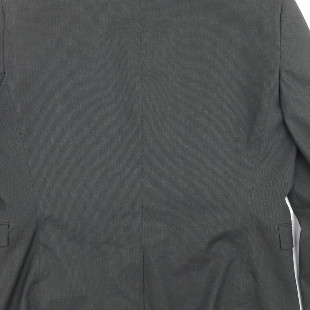 NEXT Mens Grey Jacket Suit Jacket Size 40 - Skinny fit
