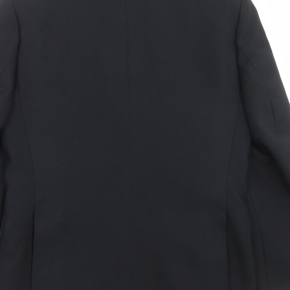 Dunn & CO Mens Black Jacket Suit Jacket Size 40