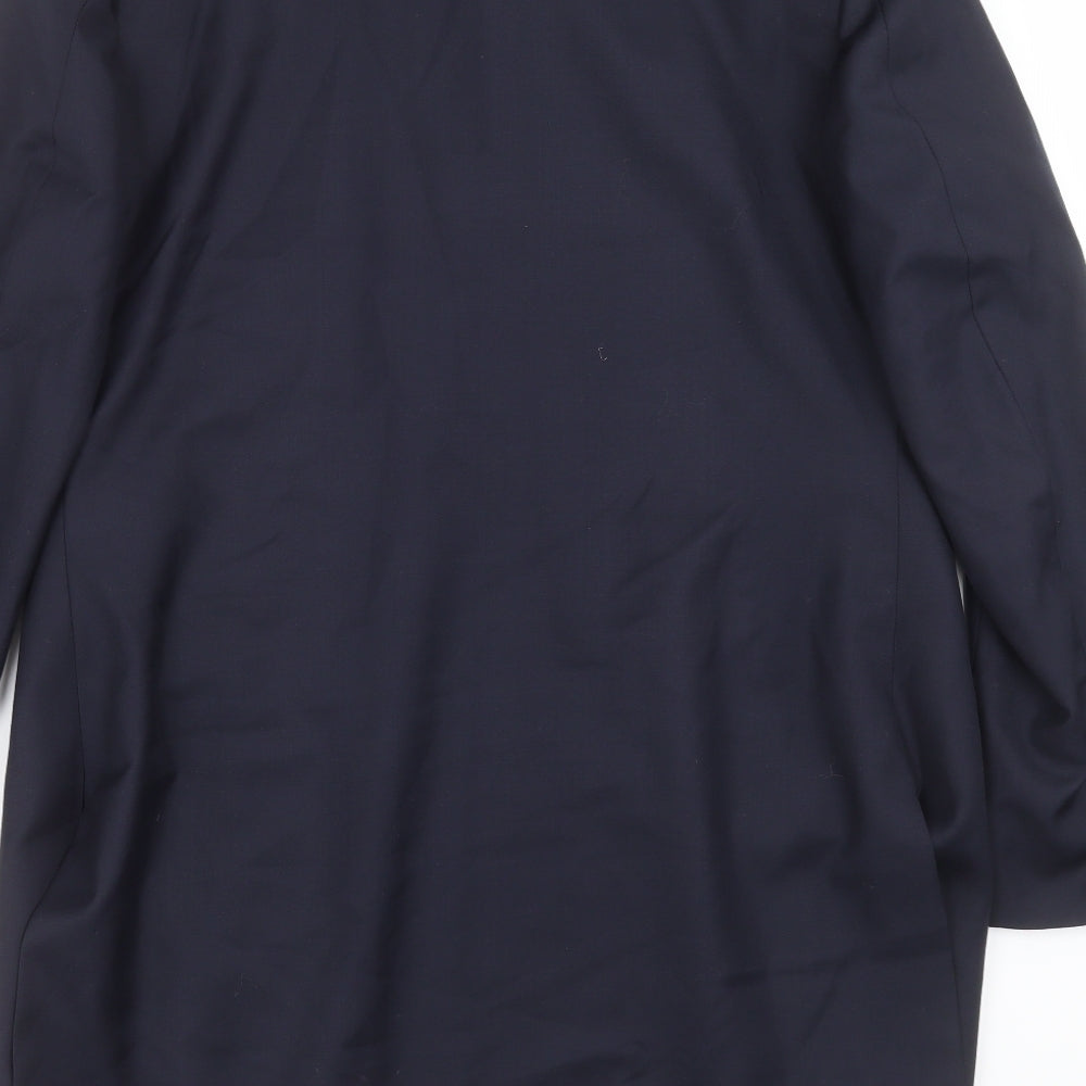 delight Mens Blue Jacket Suit Jacket Size 36