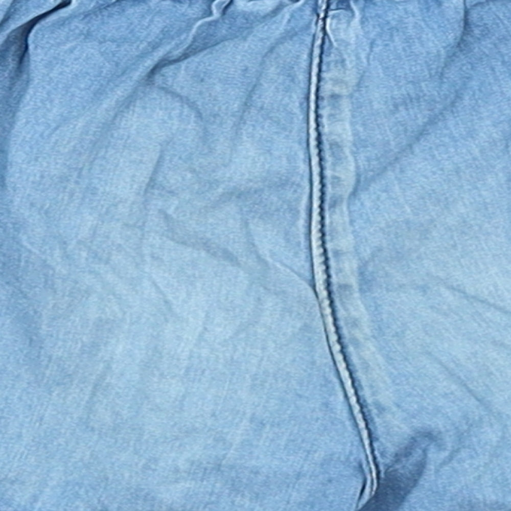 Next Baby Blue Cropped Trousers Size 12-18 Months