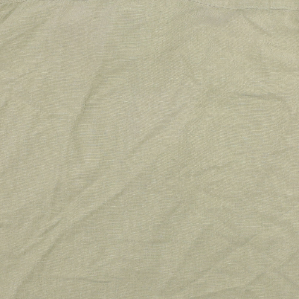 Marks & Spencer Mens Beige Button-Up Size L