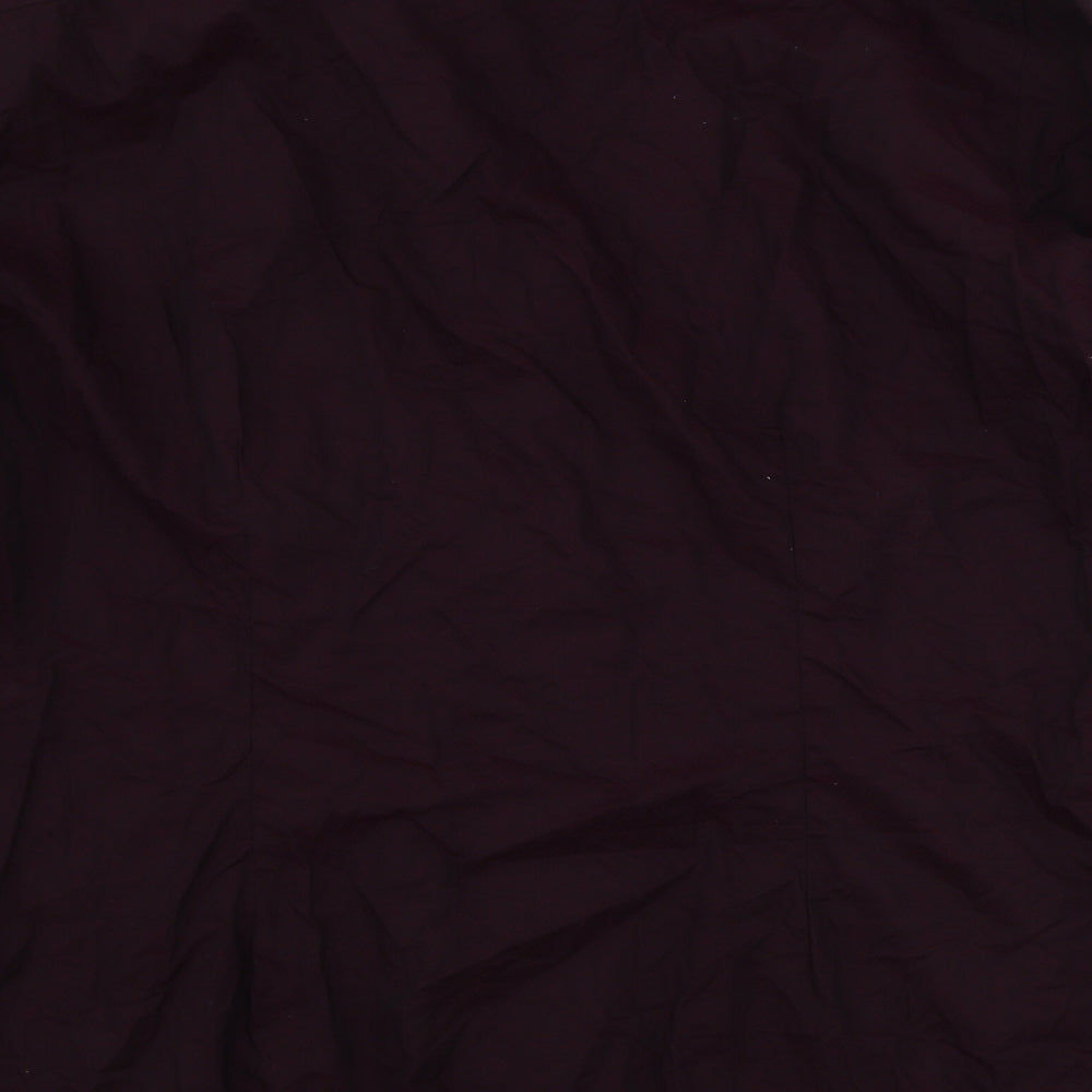 NEXT Mens Red Button-Up Size 16