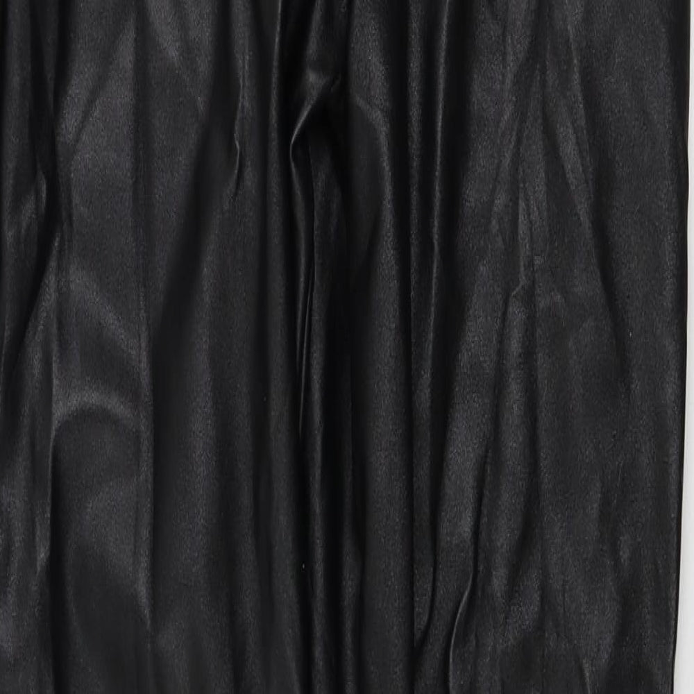 PRETTYLITTLETHING Womens Black Jegging Leggings Size 6 L27 in