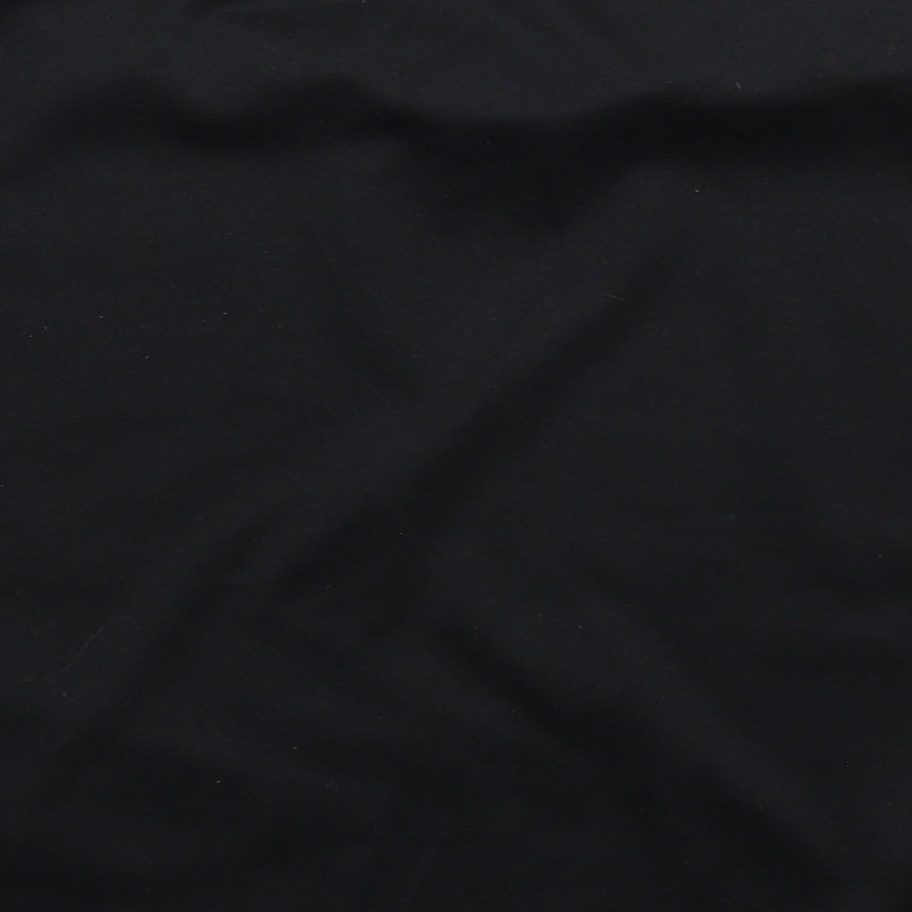 Misspap Womens Black Basic Tank Size M