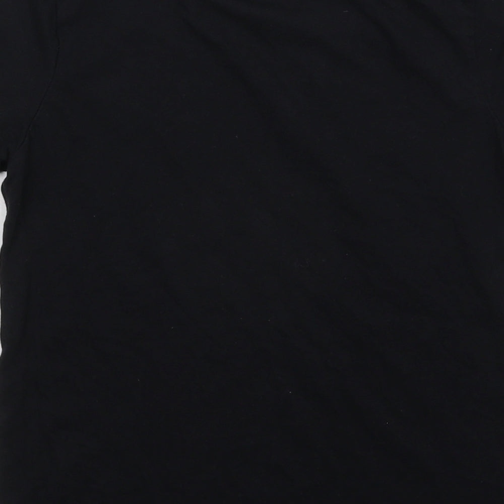 Primark Girls Black Basic T-Shirt Size 10-11 Years