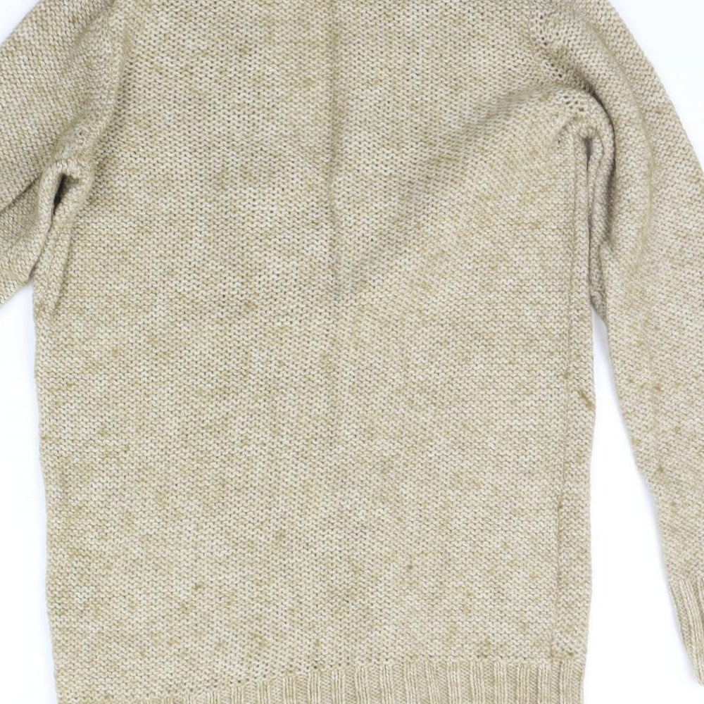South Womens Beige Pullover Jumper Size 12