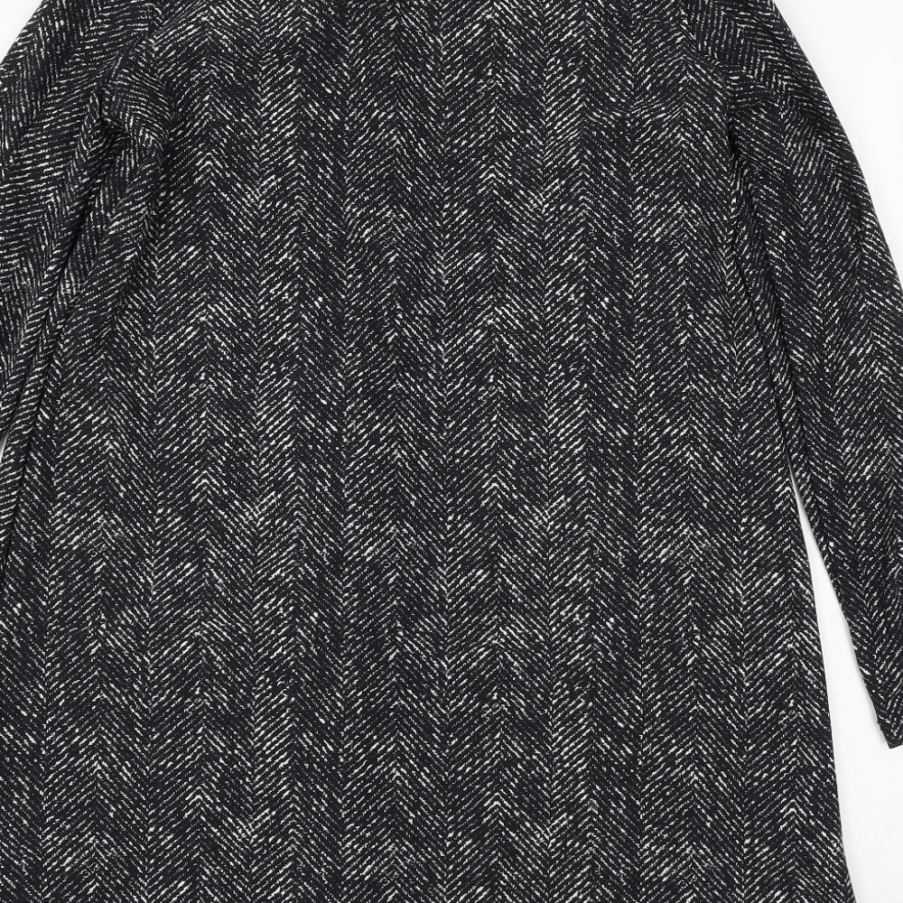 Mango Womens Grey Jersey A-Line Size S