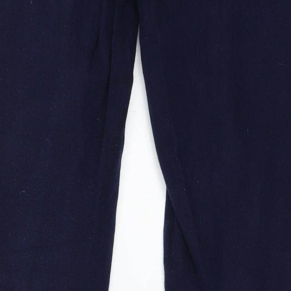 LOVE LEGGINGS Womens Blue Jersey Trousers Size XS L23 in