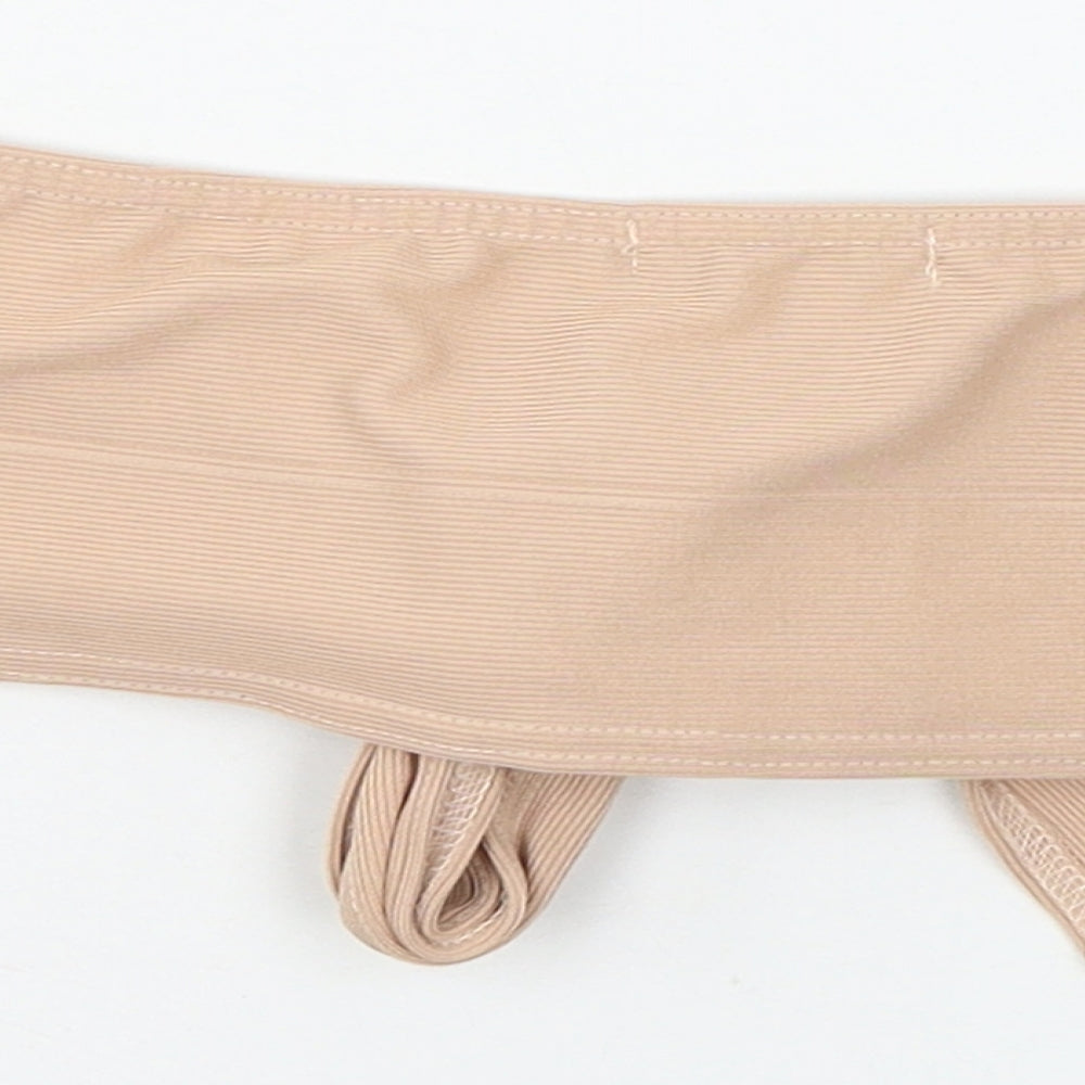 PRETTYLITTLETHING Womens Pink Jersey Basic Tank Size 4 - Bandeau