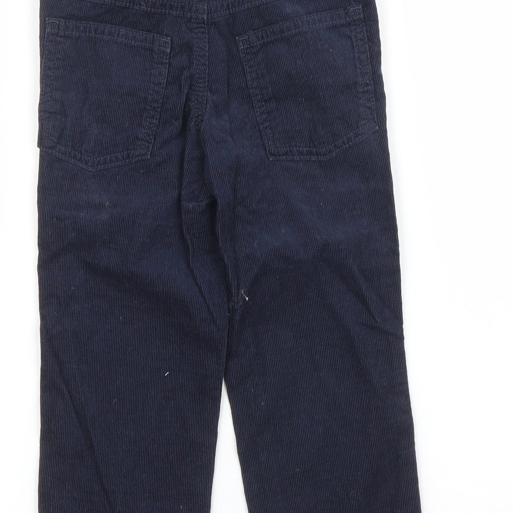 Marks & Spencer Boys Blue Corduroy Straight Jeans Size 2 Years