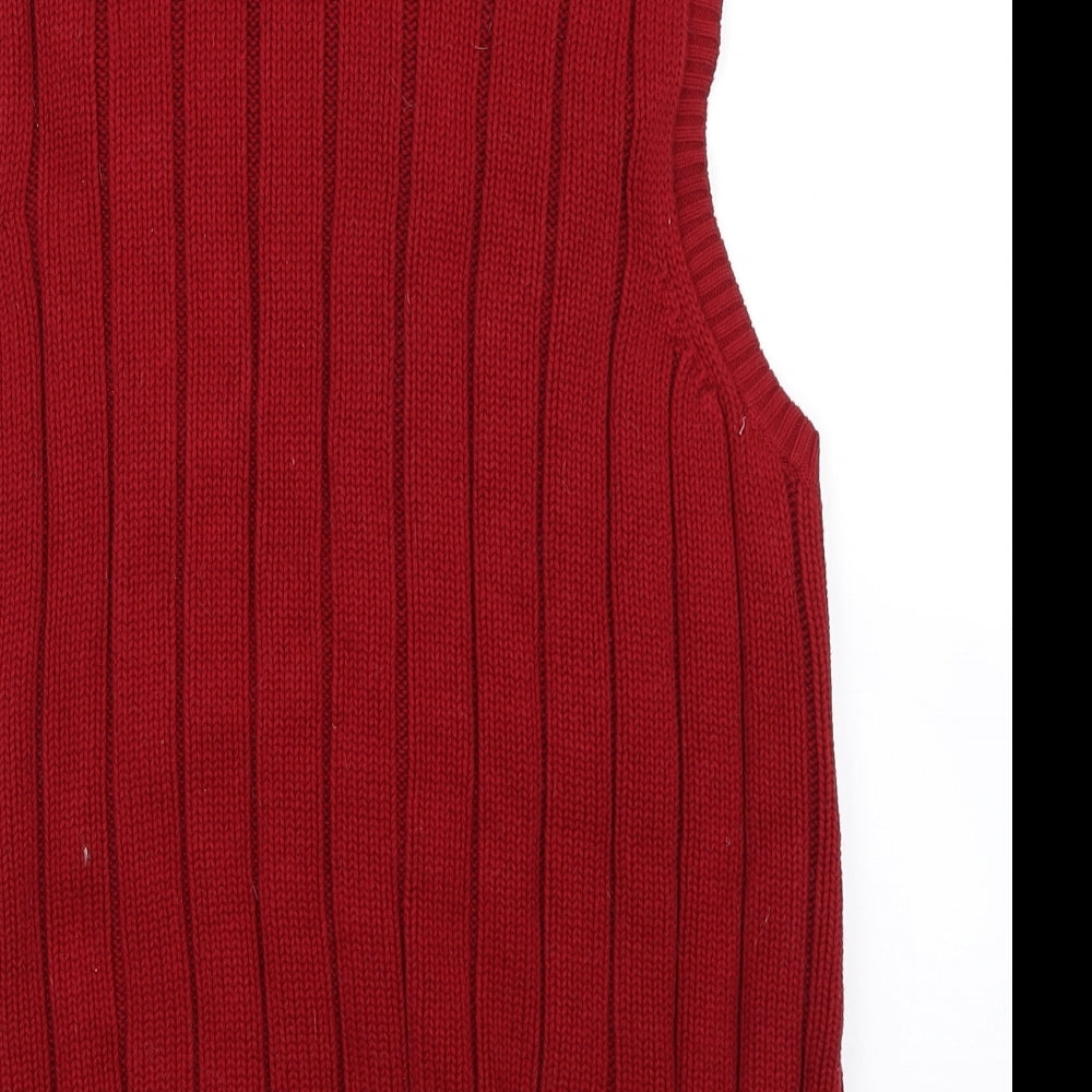Northern Reflections Womens Red Full Zip Jumper Size L