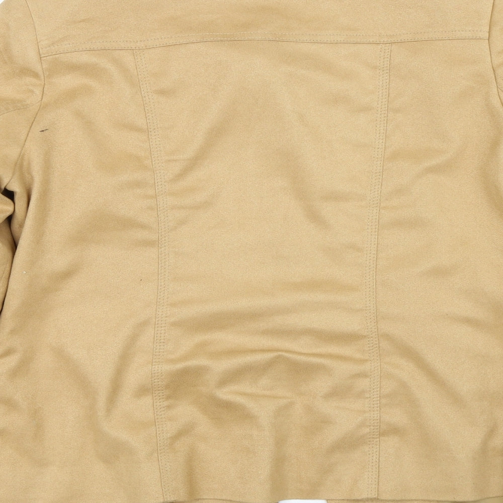 Office Girl Womens Brown Jacket Size 14