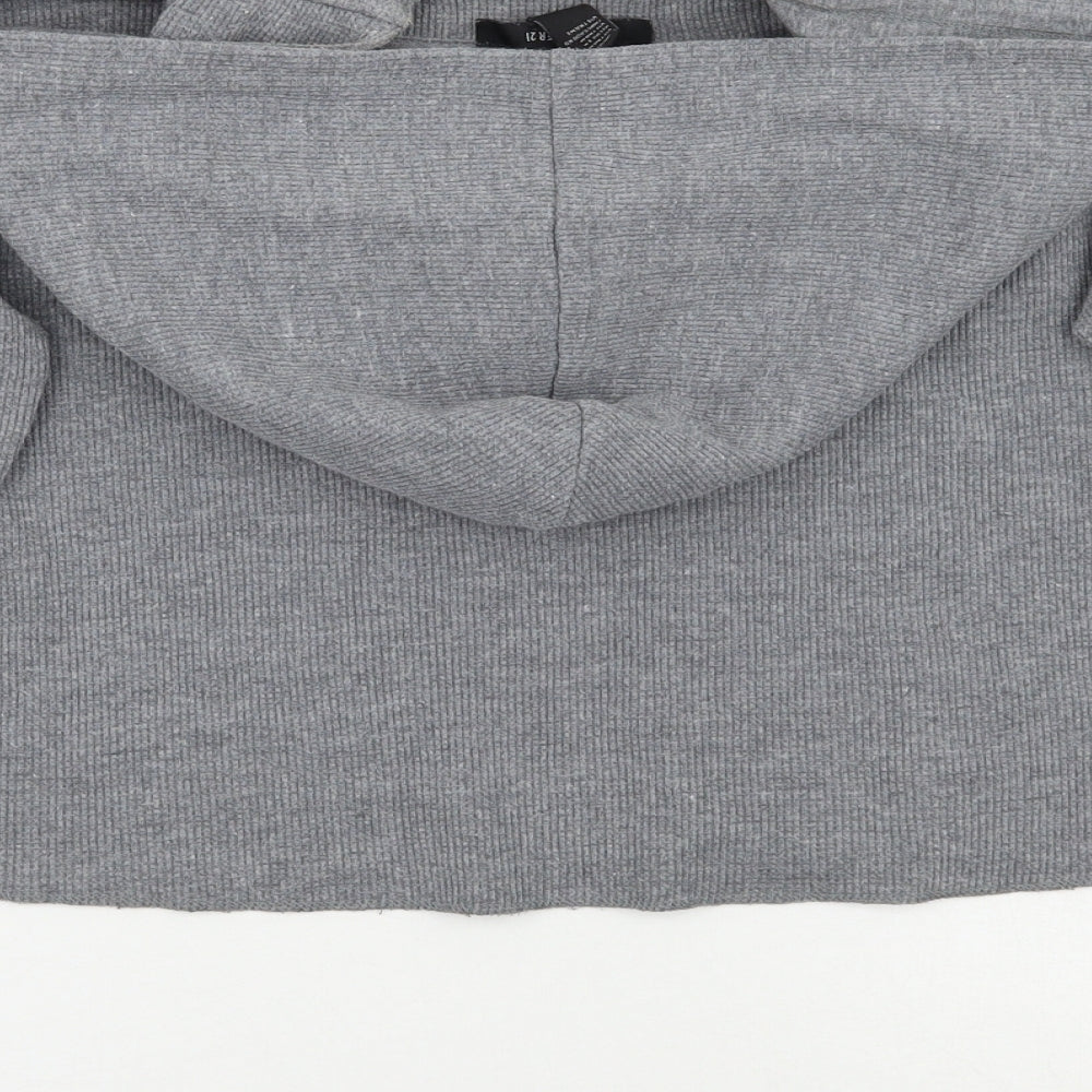 Forever21 Womens Grey Pullover Hoodie Size S
